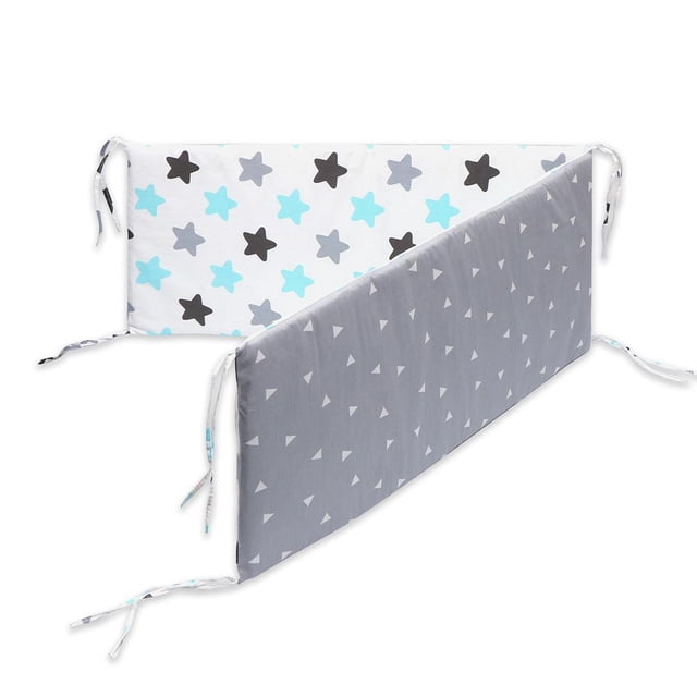 Patrón De Impresión De Casita, Parachoques De Cama De Bebé, Protección De Cuna, Parachoques De Cuna De Bebé, Cama De Chico, Decoración De Habitación De Niños 1 Paquete sonducket BA001039-00