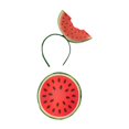 thumbnail image 4 of Disfraz de fruta de poliéster con diadema para actividades, escenario, accesorios de fotografía y festivales. Sandía tamaño infantil, 4 of 9