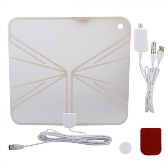 ZOUSSIQI Indoor HDTV TV ISDB ATSC DVBT Thin Antenna Amplifier Power Boost for American TV Receiver EL225#42593