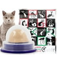 thumbnail image 6 of Cat Snacks Candy Ball, Cat Sugar Energy Ball, Cat Lickable Treats Balls, Includes Catnip, Edible Toys for Cats Lick, Safe Healthy Kitten Chew Toys, Teeth Cleaning Dental Cat Toy, 6 of 8