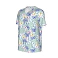 thumbnail image 6 of Fotbe Colorful Butterfly Baseball Jersey Shirt for Men and Women, Casual Short Sleeves Button Down T-Shirt-3X-Large, 6 of 9