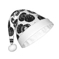 thumbnail image 2 of Cauagu Hand Drawn Tomatoes for Adult Christmas Hat,1-Pack Xmas Holiday Hat Santa Hat for Women & Men Festive Headwear Accessories Fit for Christmas/New Year/Party, 2 of 6