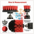thumbnail image 3 of Drill Brush Set Power Scrubber Drill Attachments For Carpet Tile Grout Cleaning, 3 of 6