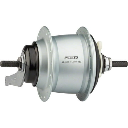 Shimano Coaster Brake Shimano Nexus SG-C6000-8C 8-Speed Internally Geared Coaster Brake Rear 36h Hub Kit, Small Parts Included ()