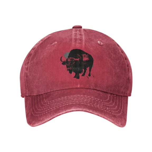 Buffalo Baseball Caps for Men Women Adjustable Casual Trucker Hats for Fishing Outdoor Activities Fashion Hats