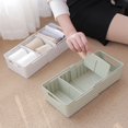 thumbnail image 4 of Adjustable Cabinet Drawer Divider Sock Underwear Cosmetic Storage Organizer Box, 4 of 8