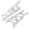 thumbnail image 2 of Aluminium Alloy Front Rear Universal Suspension Arm for Traxxas Slash 1/10 RC Car (Silver),, 2 of 5