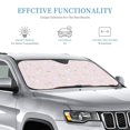 thumbnail image 2 of Bingfone Rainboe And Rabbit Car Windshield Sunshade,Sun Foldable Sun Shield Sun Visor for Car - Medium, 2 of 8