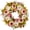 Light Pink, variant on XIMEI Artificial Peony Flower Wreath 19", Vintage Blooming Silk Peonies, Spring/Summer/Fall/Winter Large Wreaths, Green Leaves for Outdoor Front Door/Indoor/Wedding/Wall/Window Decor