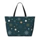 thumbnail image 2 of Easygdp Christmas Snowflake Bolsa de Viaje de Playa de Gran Capacidad, Bolsa Tote Perfecta para la Playa, Escapadas de Fin de Semana y Viajes, 2 of 7