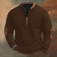 thumbnail image 1 of Blusas y camisas de manga larga con cuello redondo Sudadera con capucha de cuello redondo para hombre Jersey estampado Blusa de poliéster de manga larga para hombre, 1 of 4