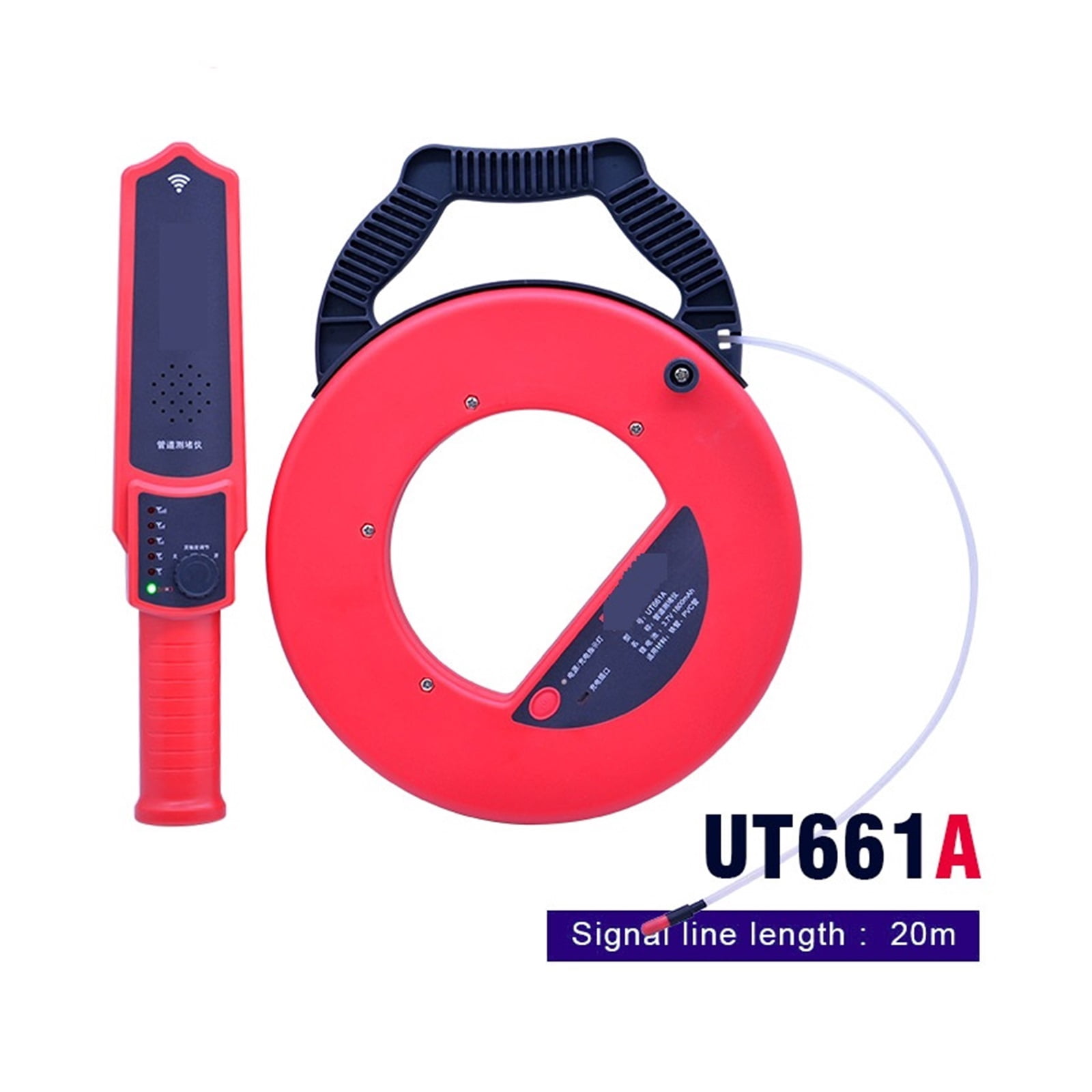 UT661A UT661B Wall PVC Iron Pipe Blockage Detector Diagnostic-tool Scanner Pipeline Blocking Clogging Plumbers Instrument ,Easy to Use