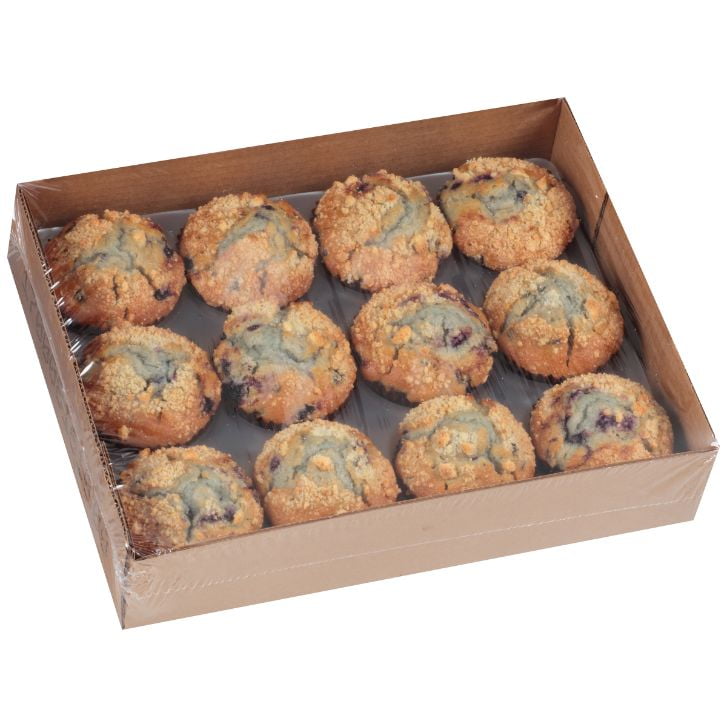 Chef Pierre Blueberry Large Muffins 3lbs (PACK OF 4)