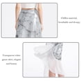 thumbnail image 2 of Marble Chiffon Summer Beach Dress for Women with Polyester Straps, 2 of 6