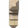 thumbnail image 5 of Ekena Millwork 6"W x 18"D x 18"H Westlake Craftsman Rough Sawn Bracket, Douglas Fir, 5 of 13