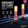 thumbnail image 6 of STP LED Road Flares, Multipurpose Roadside Safety Car Emergency Kit, 2-Pack, 6 of 10