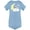 Light Blue, variant on Cute Owls On The Clouds Bodysuit Infant -Image by Shutterstock, Newborn
