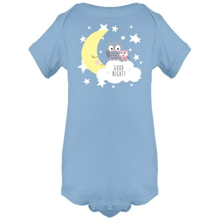 

Cute Owls On The Clouds Bodysuit Infant -Image by Shutterstock 24 Months