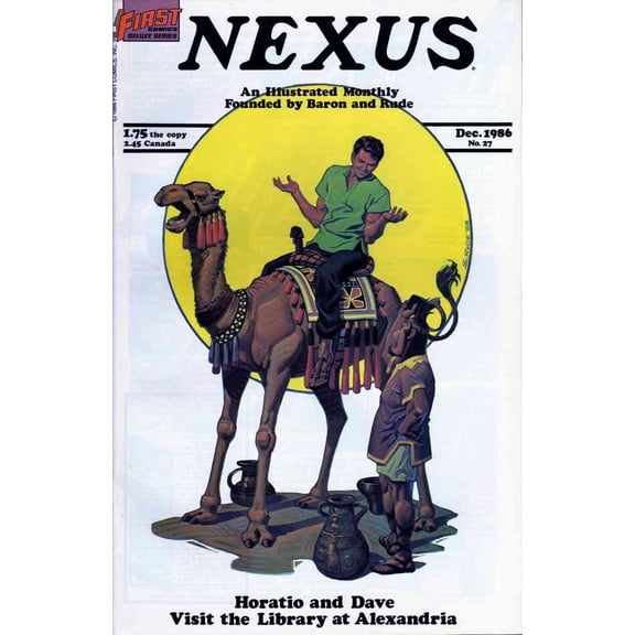 Nexus (Vol. 2) #27 VF ; First Comic Book