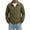 Dark Green, variant on Men's Lightweight Button Down Coats Waterproof Windbreaker Shirt Jackets Casual Outdoor Hiking Hunting Shacket Overshirts Yellow S