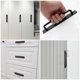 thumbnail image 4 of GAXIRE 2Ud Autoadhesivos Negros Para Puertas Y Gabinetes Con Adhesivo Fuerte Y Duradero, 4 of 8
