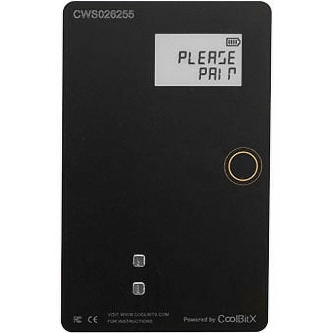 CoolBitX CoolWalletS Cryptocurrency Bitcoin Hardware Wallet - Supports BTC, ETH, LTC, XRP,+more