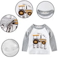 thumbnail image 3 of KYAIGUO T-Shirt Décontracté pour Garçons 1-9 Ans Bébé Dessin Animé Manches Longues T-Shirt Printemps Automne Col Rond, 3 of 8
