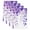 Purple, variant on Spring Purple Wisteria Flowers Kitchen Towels Set of 1, Rustic Floral Branches Absorbent Dish Towels for Kitchen, Microfiber Hand Towel, Quick Drying Tea Towel for Cleaning Decorative Dishcloths