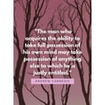thumbnail image 2 of ArtsyQuotes 15x18 White Modern Wood Framed Museum Art Print Titled - Andrew Carnegie Quote: Possession, 2 of 4