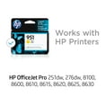 thumbnail image 6 of HP 951 Yellow Original Ink Cartridge, ~700 pages, CN052AN#140, 6 of 7