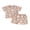 Style5, variant on AceBaby Toddler Baby Girl Summer Outfit Daisy Print T-Shirt and Short 2Pcs Clothes Set for Kids at 0-5Y