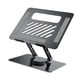 thumbnail image 4 of Soporte para laptop, estructura ajustable, diseño portátil Gris, 4 of 9