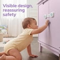 thumbnail image 5 of lalalark 8 Pack Magnetic Cabinet Locks Baby Proofing with 2 Keys, 3M Adhesive No Drill Child Proof Cabinet Locks for Kids Safety, Safe Quick Baby Locks for Cabinets, Door, Fridge, Drawers, Furniture, 5 of 9