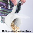thumbnail image 1 of Plastic Bag Sealing Clip Food Saver with Discharge Nozzle Moisture-proof Snack Clamp Kitchen Tool, 1 of 1