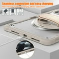 thumbnail image 4 of ELEHOLD Hybrid Rugged Case for iPad Pro 11" 2022/2021/2020/2018, Dual-Layer Protective Heavy Duty Shockproof Case with 360° Rotatable Handstrap Foldable Kickstand Crossbody Shoulder Strap,Khaki, 4 of 9