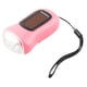 thumbnail image 1 of Linterna LED Emergencia para Exteriores Con Manivela Y Dinamo Solar Color Rosa, 1 of 9