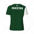 thumbnail image 4 of Exclusive design Pakistan Flag Grain 3D Printed Men For Running Bike Soccer Tennis Fitness Sports tshirt Mesh Fans Short T-shirt, 4 of 11
