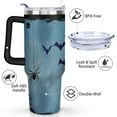 thumbnail image 3 of Halloween Pumpkin 40 oz Coffee Tumbler with Handle Double Wall Travel Mug Decorative Thermal Insulated Coffee Mug for Spring Summer Camping Outdoor, 3 of 7