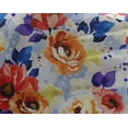 thumbnail image 5 of oneOone Georgette Viscose Red Fabric Florals Sewing Fabric By The Yard Printed Diy Clothing Sewing Supplies 42 Inch Wide-7S, 5 of 6