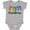 AC-Heather Grey, variant on Inktastic Merry Christmas Rainbow Holiday Lights Boys or Girls Baby Bodysuit