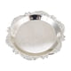 thumbnail image 2 of Aparatos de cocina, accesorios de cocina, bandeja de metal plateado con relieve, bandeja para postres, aperitivos, porta joyas, organizador de tocador, platos decorativos para el hogar, cocina, dormit, 2 of 6