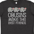 thumbnail image 4 of Inktastic Cousins Make the Best Friends Youth T-Shirt, 4 of 5