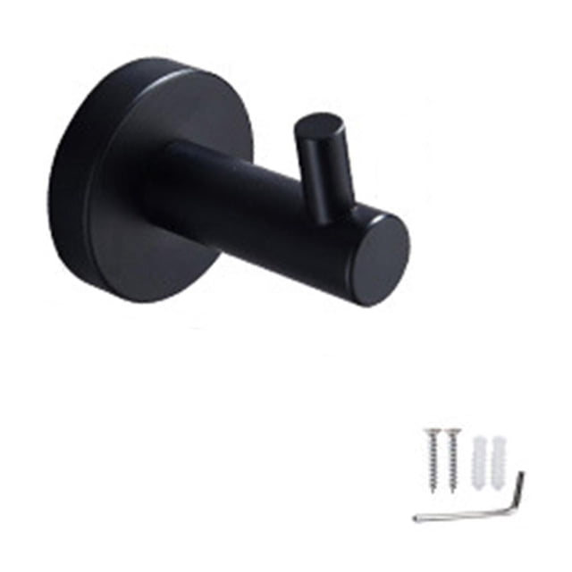 Gancho de baño de acero inoxidable Gancho para toallas de pared Sin perforaciones Pasta resistente al agua para uso intensivo