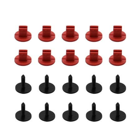 

Engine Undertray Cover Clips 20Pcs Engine Shield Guard Screws Grommets Bottom Shield Guard Replacement for Focus Mondeo 1019377