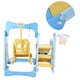 thumbnail image 5 of Juego de columpio escalador para niños, columpio con tobogán para niños pequeños y bebés, columpio con tobogán para interiores elaborado con cuidado, 5 of 8