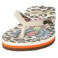 thumbnail image 4 of Ed Hardy Jungle Flip Flop for Women -Off White, 4 of 5