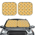 thumbnail image 2 of Sikiie Bee Wasp Print Foldable Car Windshield Sun Visor, Car Window Sunshade Suitable for Sedan, SUV and Truck Car Accessories-Medium, 2 of 6