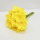 thumbnail image 1 of Un ramo de narcisos artificiales, encantadores narcisos falsos for decorar el salón del hogar y el escritorio de la oficina, adornos festivos., 1 of 2