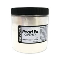 Jacquard Pearl-Ex Pigment - 4 oz, Interference Gold, Jar