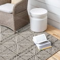 thumbnail image 4 of Mohawk Home Taos Geometric Outdoor Area Rug, Dark Grey, 5' 3" x 7' 6", 4 of 8